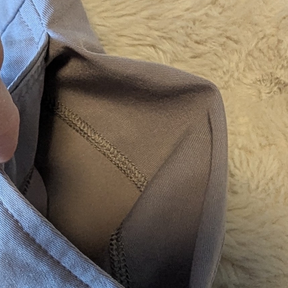 Kit and Ace Lavender Gray High-Waist Bermuda Shorts - Picture 6 of 8